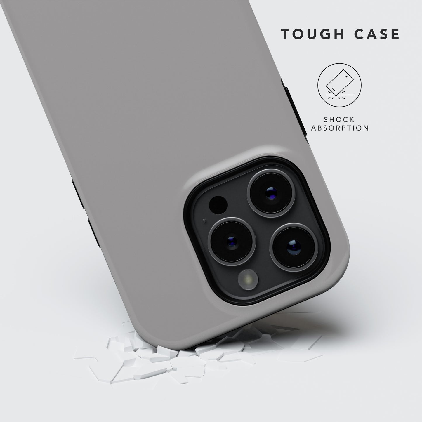 SILVER MIST TOUGH PHONE CASE