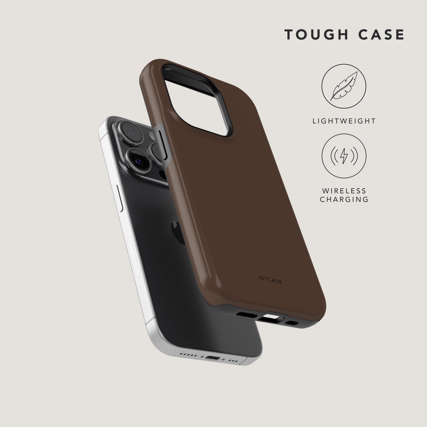 Mocha Magic Tough Phone Case - Handyhülle - Lightweight, Wireless Charging 