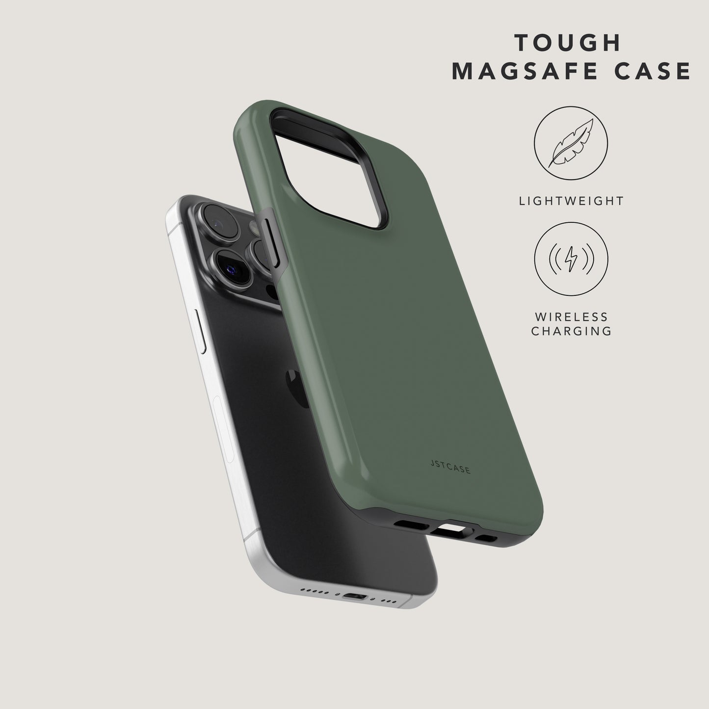 Mystic Forest Tough MagSafe Phone Case - Handyhülle - Lightweight, Wireless Charging 