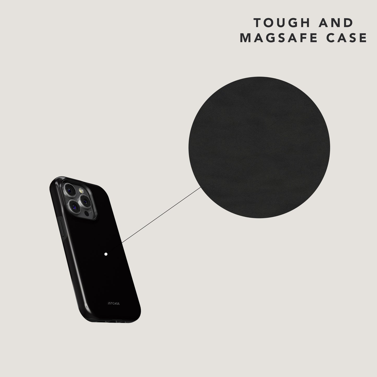 DARK ELEGANCE TOUGH MAGSAFE PHONE CASE