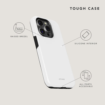 Pure Whisper Tough Phone Case - Handyhülle - Raised Brezel, Silicone Interior, All Ports Accessible 