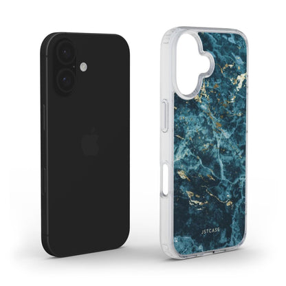 OCEAN SHIMMER CLEAR MAGSAFE PHONE CASE